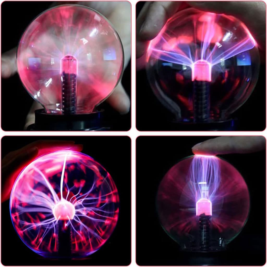 Lampe boule plasma sphérique ionique tactile – مصباح بلازما - Électronique - صورة 3