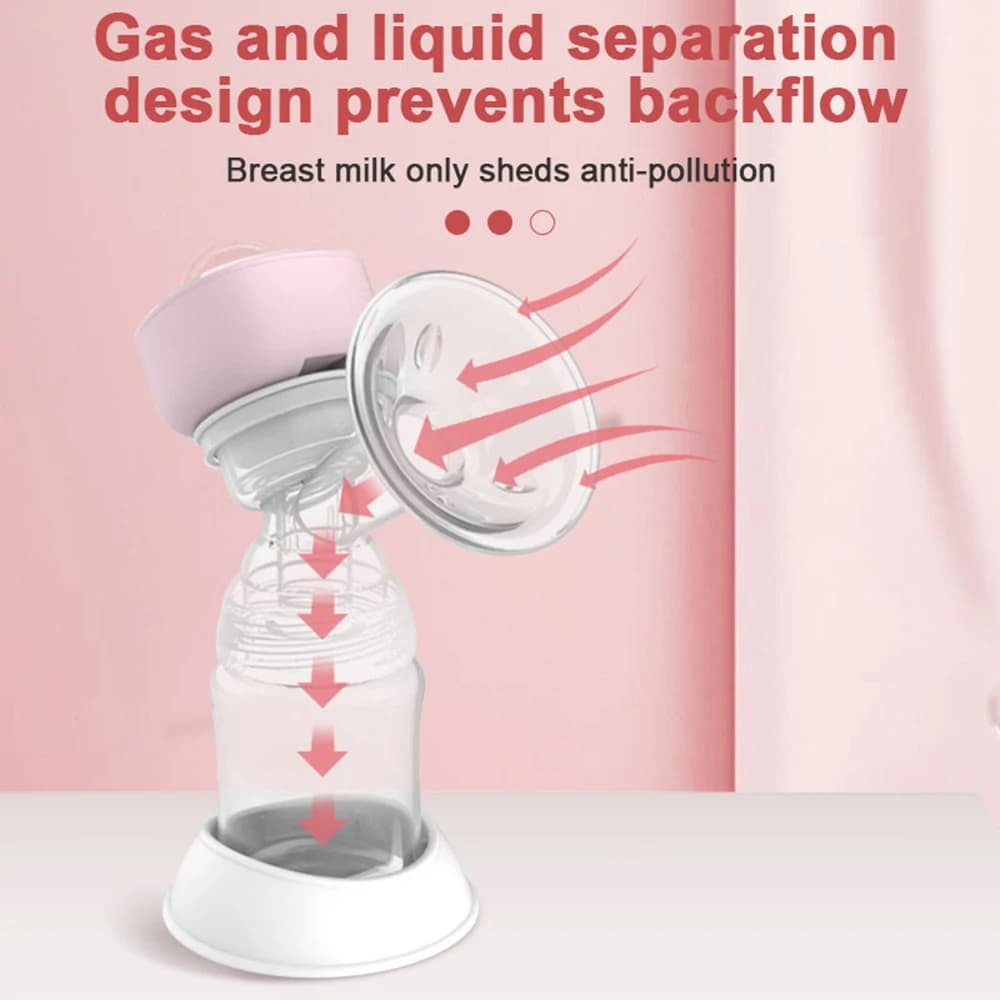 Tire-lait Électrique Intégré Mains Libres pour Allaitement, 4 Modes et 12 Réglables, Faible Bruit MY-374 — صورة 2