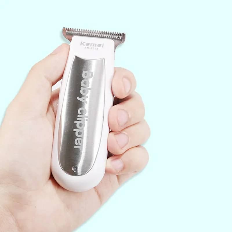 Kemei Mini tondeuse à cheveux pour bébé électrique rechargeable USB — صورة 2