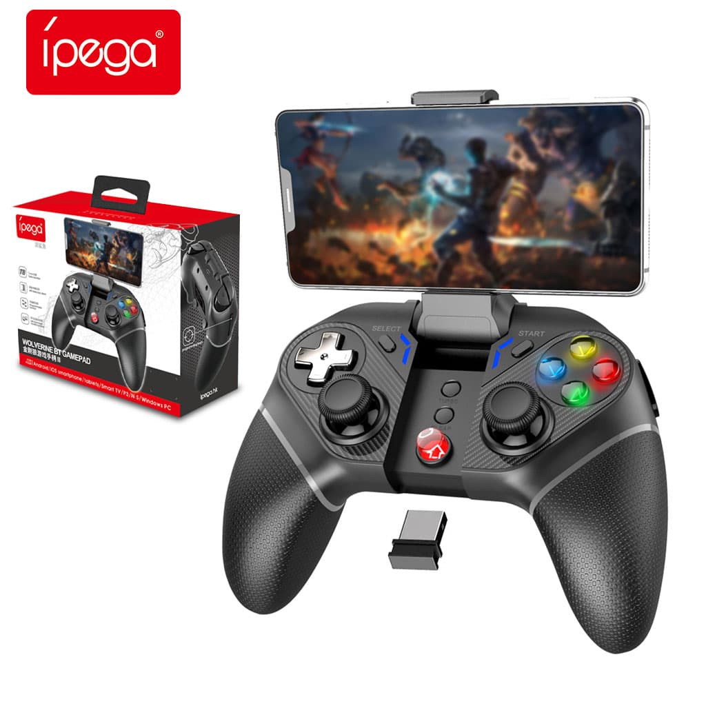 يد تحكم لاسلكية | IPEGA PG-9218 Gold Soldier | بلوتوث Gamepad — صورة 1