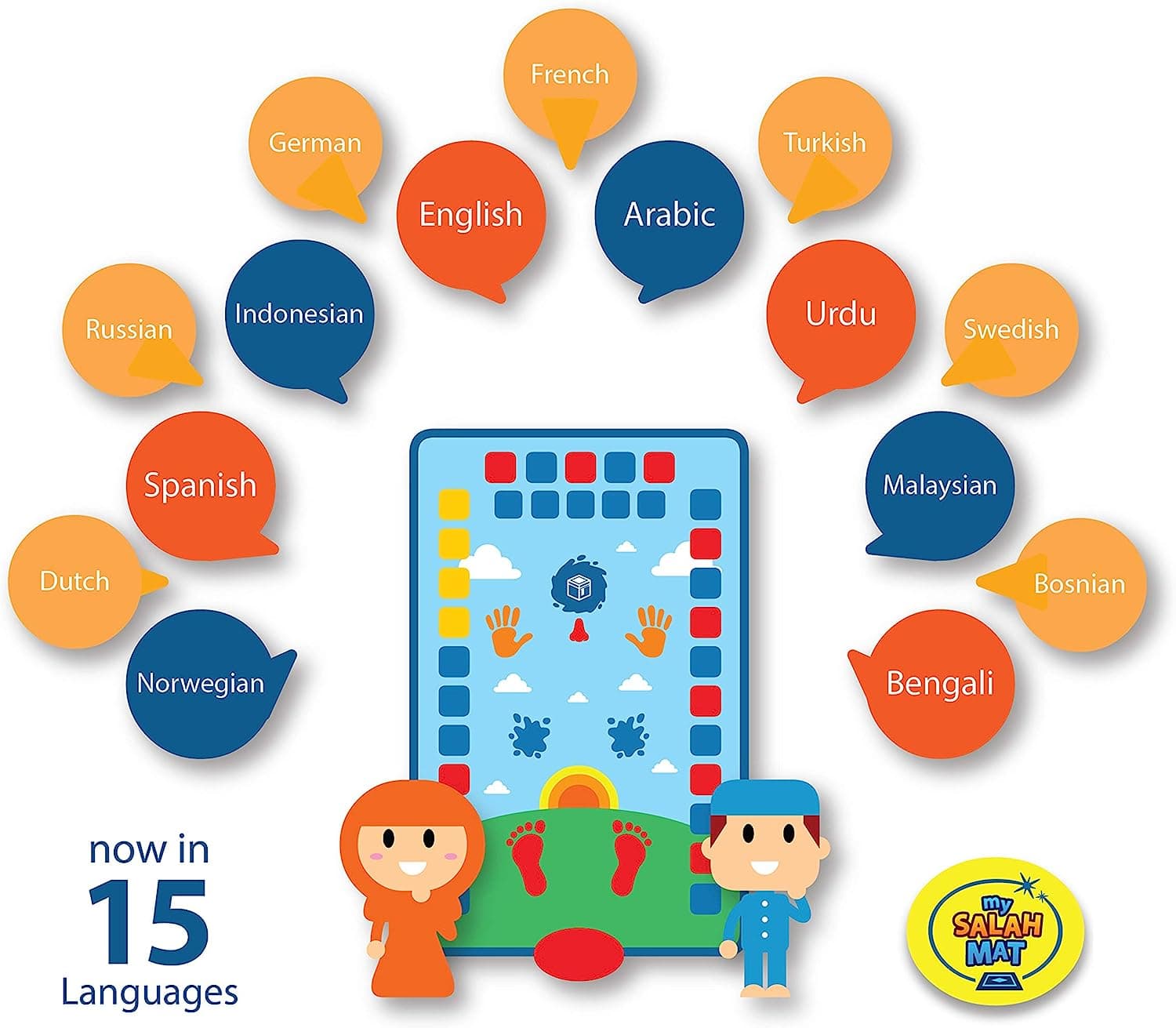 Tapis Pour Apprendre La Prière Aux Enfants سجادة الصلاة التعليمية — صورة 4