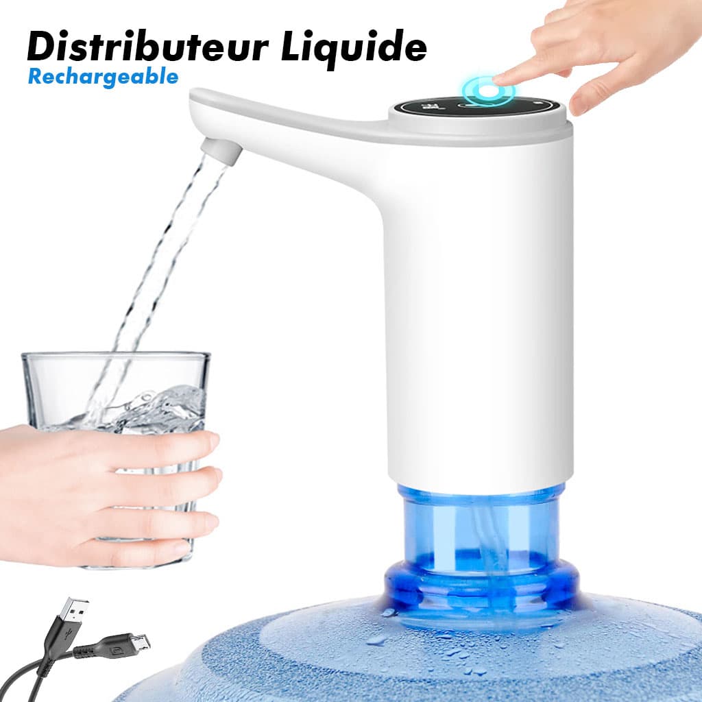 Distributeur de bouteilles d’eau Rechargeable USB Distributeur Automatique — صورة 5