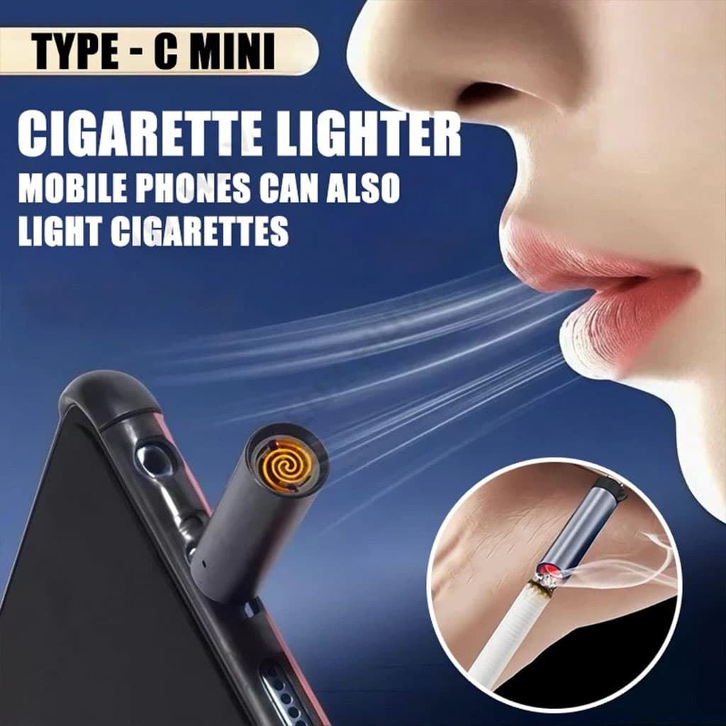 Briquet électrique Portable Alimentation Type-C V2 — صورة 1