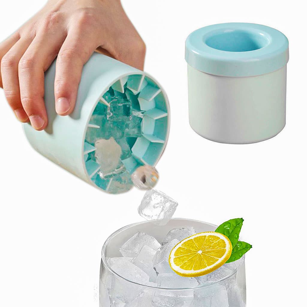 Moule à Glaçons 3D en Silicone Souple avec Système de Démoulage Facile - قالب صنع الثلج السيليكوني ثلاثي الأبعاد - Maison - صورة 1
