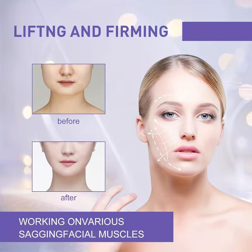 Bandes de Lifting Facial Invisibles pour un Visage en V Impéccable - أشرطة شد وإخفاء عيوب الوجه والرقبة الفورية - Soins et Beauté - صورة 8