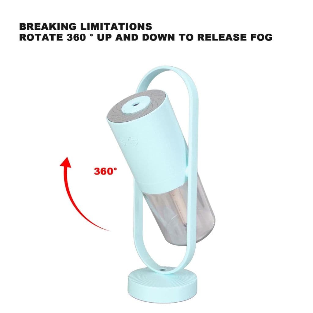 Humidificateur Lumière RGB 360° Rotation – مرطب هواء — صورة 4