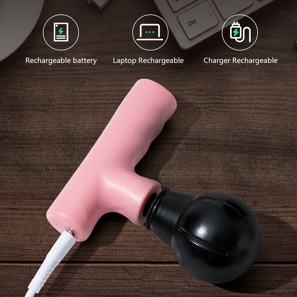 Mini appareil de massage électrique pour relaxation musculaire — صورة 3