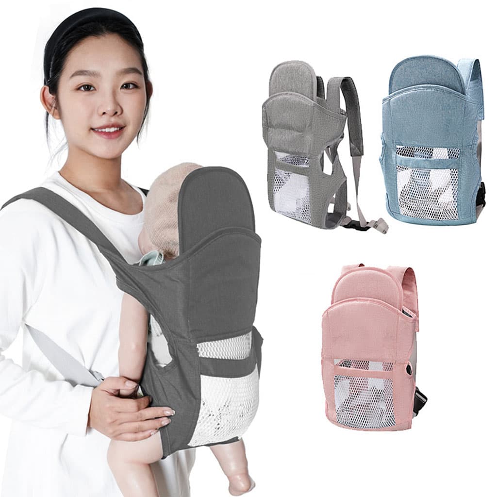 Kangourou pour Bébés et Tout-petits de 0 à 36 Mois avec Ceinture Réglable – حاملة رضيع مريحة — صورة 1
