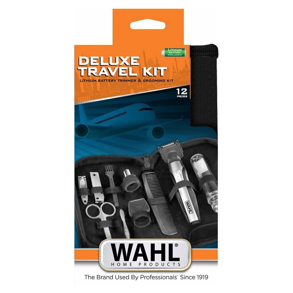 Kit de Voyage Tendeuse WAHL avec accessoires de soins pour hommes – طقم آلة حلاقة مع أدوات العناية للرجال — صورة 7