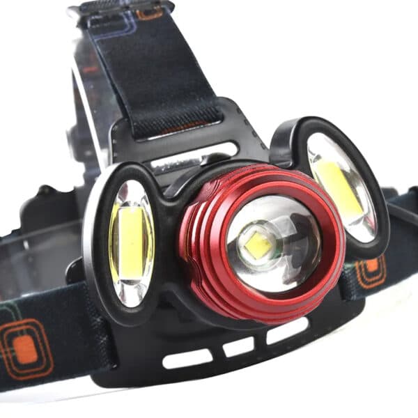 Lampe Frontale Lumineuse Sans Fil Avec 4 Modes D’eclairages Et Avec Zoom BEETRO LA-294 — صورة 2