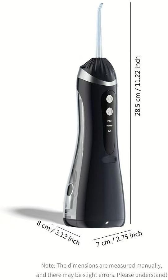 Hydropulseur Dentaire Sans Fil Jet Dentaire Portable à 3 Modes et 4 Buses - جهاز تنظيف الأسنان واللثة المائي - Soins et Beauté - صورة 4