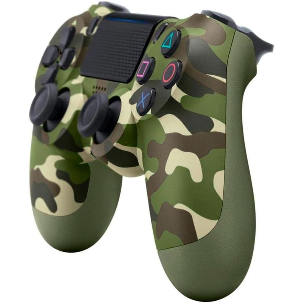 Manette sans fil DualShock 4 pour PlayStation 4 Camouflage Vert – يد تحكم لاسلكية للبلايستيشن — صورة 4