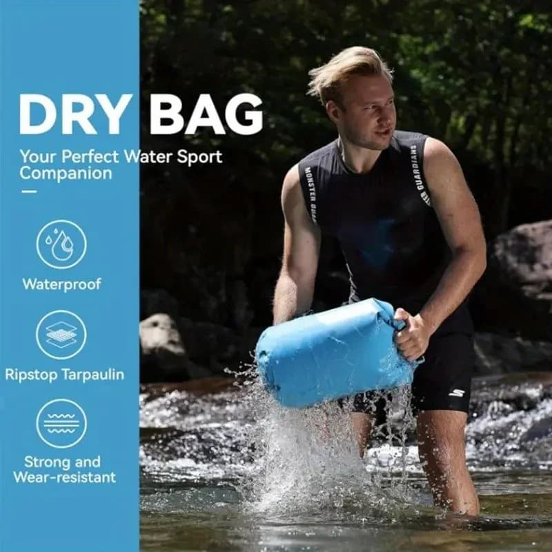 Sac Étanche Ocean Pack Dry Bag 15L Haute Résistance avec Double Bretelles - حقيبة مقاومة للماء بالكامل بسعة 15 لتر - Vacance & Loisir - صورة 9
