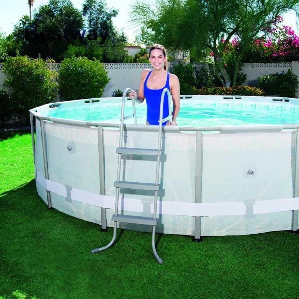 Bestway Echelle de Piscine 3 Marches 107cm 150kg 58335 — صورة 3