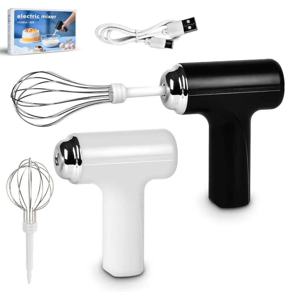 Mixeur Électrique Sans Fil Portable 3 Vitesses – خلاط يدوي كهربائي لاسلكي — صورة 1