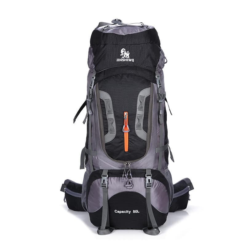 Sac à dos randonnée professionnel 80 L étanche, système de soutien dorsal léger — صورة 2