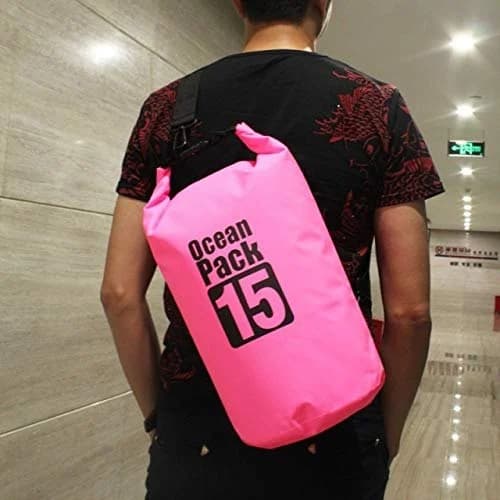 Sac Étanche Ocean Pack Dry Bag 15L Haute Résistance avec Double Bretelles - حقيبة مقاومة للماء بالكامل بسعة 15 لتر - Vacance & Loisir - صورة 7