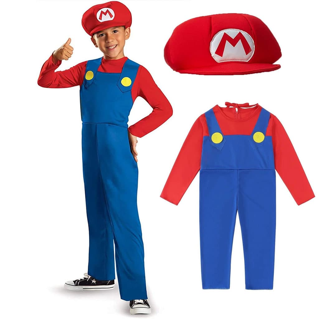 Déguisement Mario Pour Enfants 3-8 ans — صورة 1