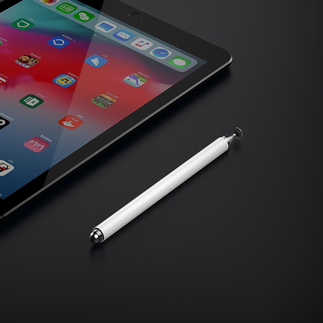 قلم ذكي للأجهزة اللوحية | Stylet Universel 3 en 1 | تابلت وهاتف — صورة 3