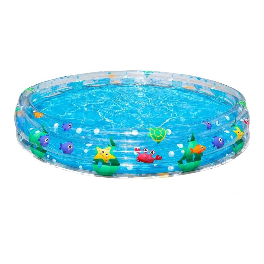Piscine Gonflable Ronde Transparente Pour Enfants 183 x 33cm Bestway #51005 — صورة 2