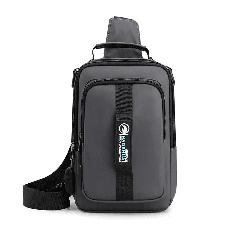Sacoche Oxford imperméable multifonctionnel avec Sortie De charge usb pour hommes V3 - Sac à dos et Mode - صورة 4