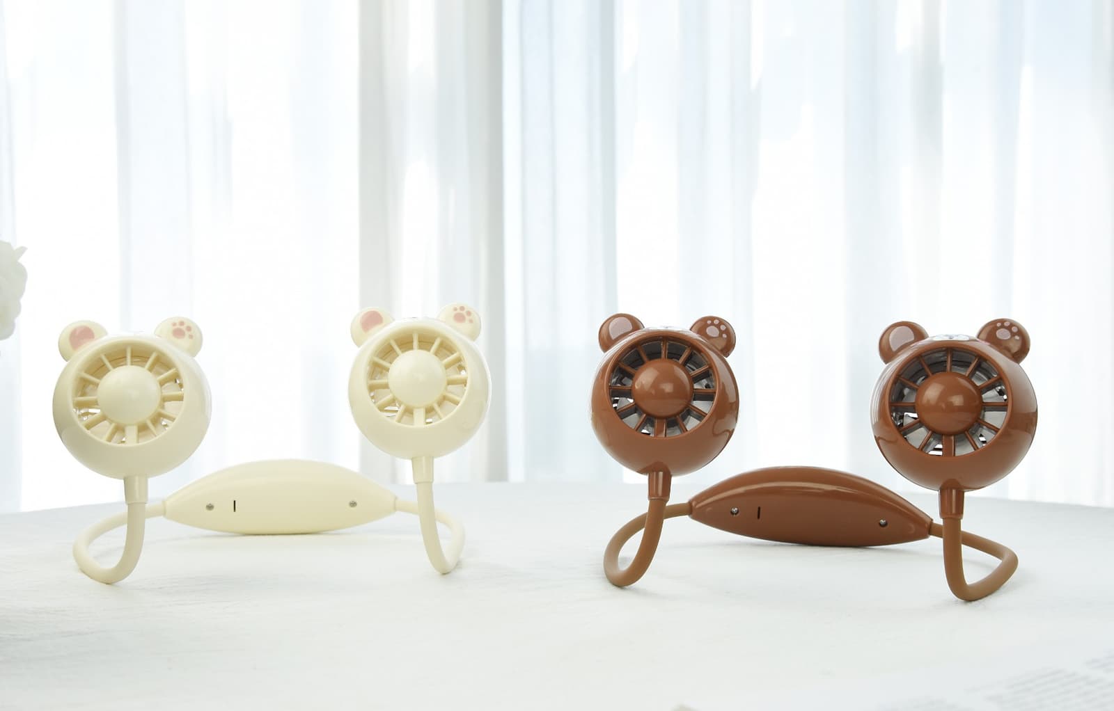 Mini Ventilateur de Bureau Orientable USB - Compact et Ultra-Silencieux - مروحة العنق المصغرة والمرنة للتبريد الصامت - Produits de saison - صورة 9