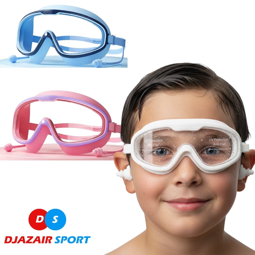 Lunettes de Natation Anti-Buée et Protection UV400 - نظارات سباحة احترافية مضادة للضباب والأشعة فوق البنفسجية برؤية 180درجة - Vacance & Loisir - صورة 1