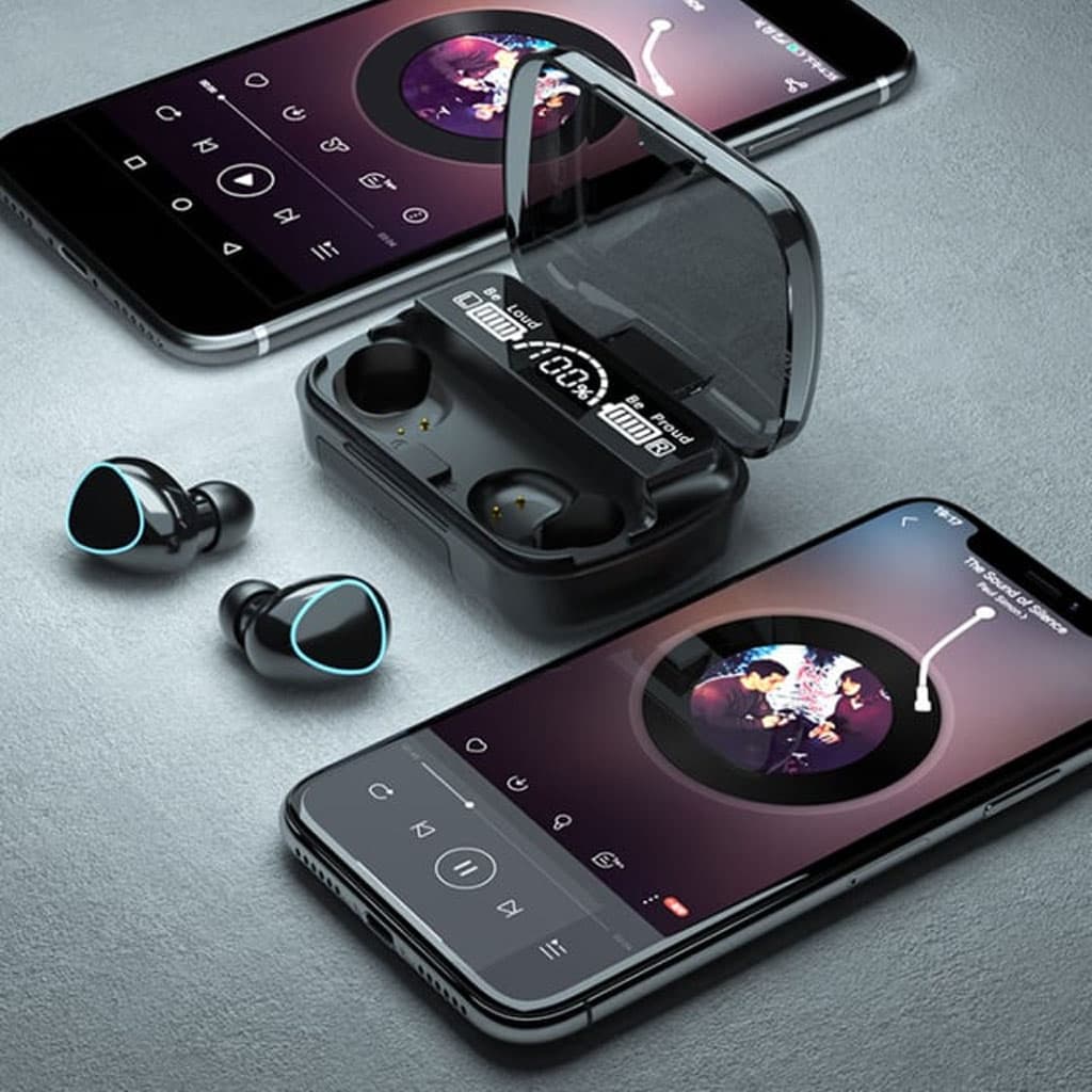 Ecouteurs Sans Fil M10 Stéréo Bluetooth 5.1 avec Powerbank — صورة 5