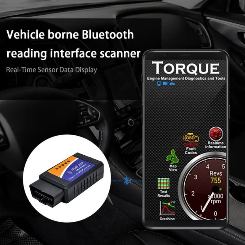 Outils de Diagnostic de Voiture, Scanner V1.5 OBD2, SAE J1850, Bluetooth/wifi, pour Android /ISO 9141 Vgate Icar2, Lecteur de Code — صورة 3