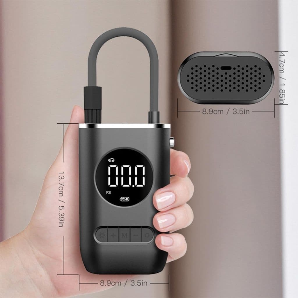 Compresseur d'Air Portable 150 PSI avec Lampe LED – منفاخ هواء محمول مع إضاءة — صورة 7