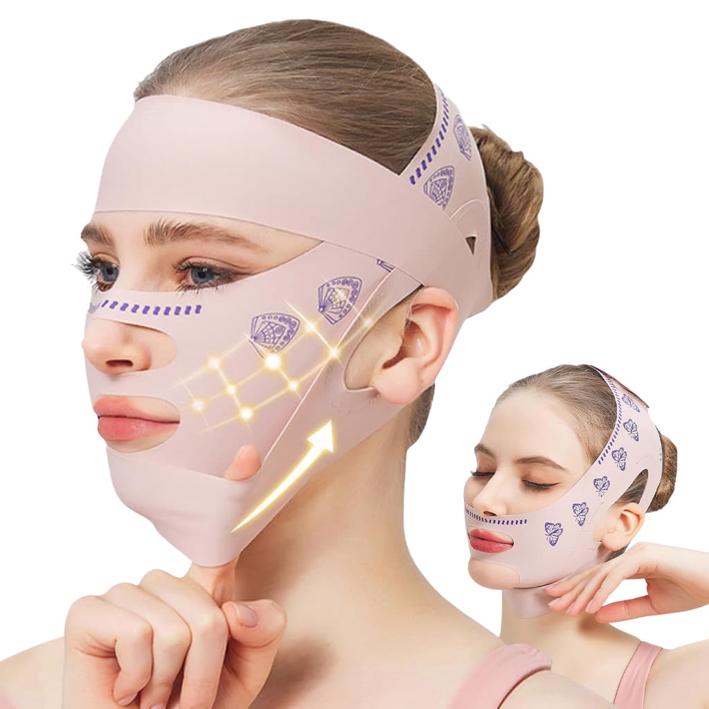 SIBOTE Masque de Lifting Facial Anti-Relâchement pour Visage et Menton – قناع شد الوجه — صورة 1