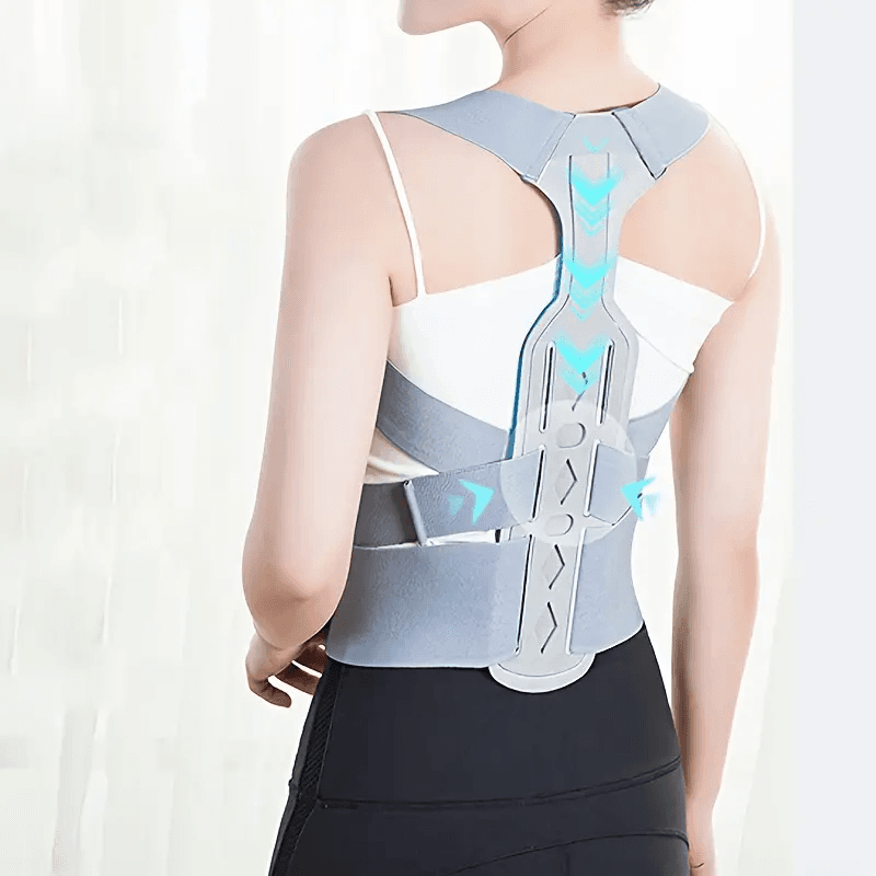 Ceinture Correcteur de Posture du dos réglable, respirant - حزام مصحح وضعية الظهر قابل للتعديل — صورة 2