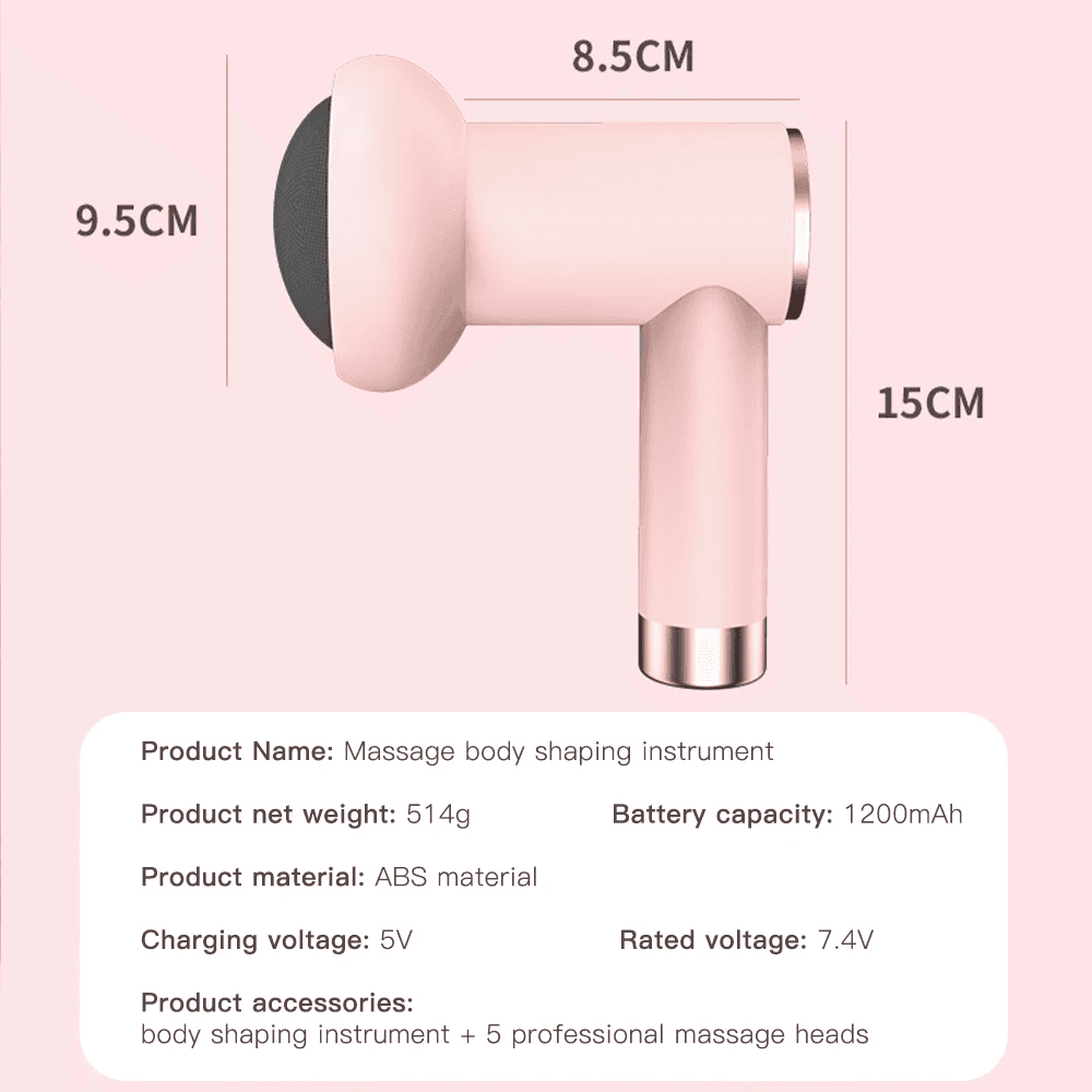Machine de sculpture Ligne sans fil avec 5 têtes de massage — صورة 8