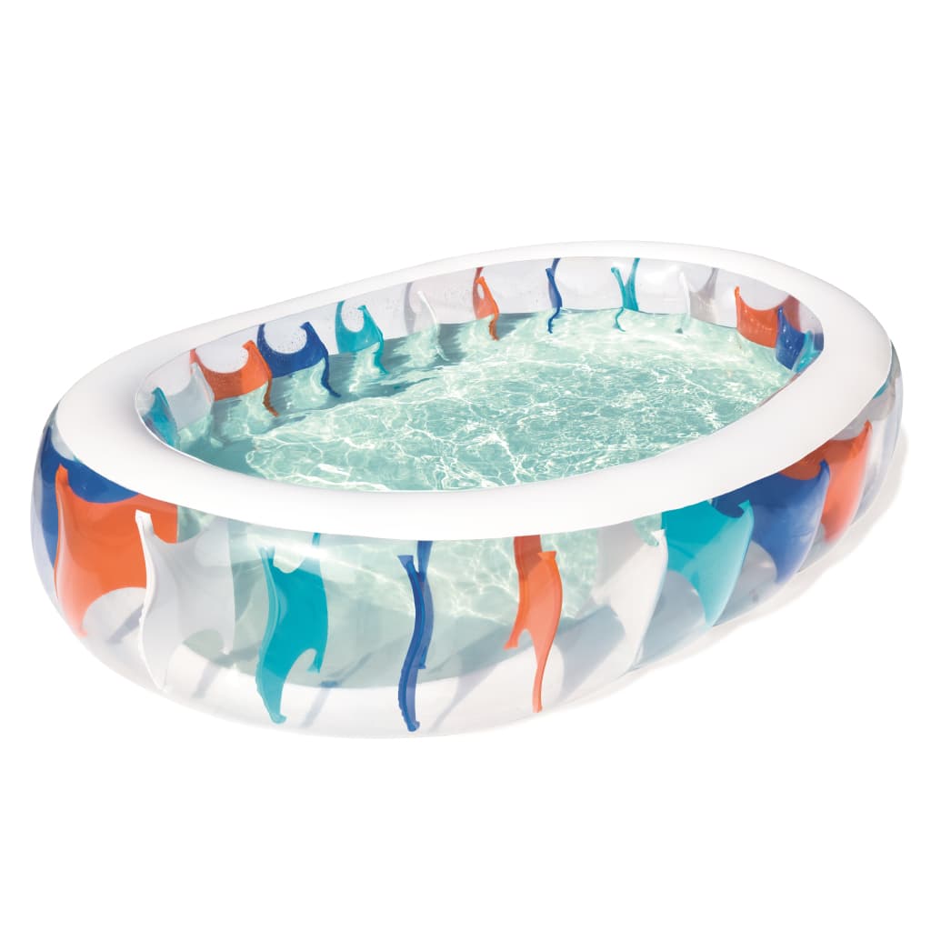 Piscine Elliptique Gonflable Familiale Bestway 54066 — صورة 5