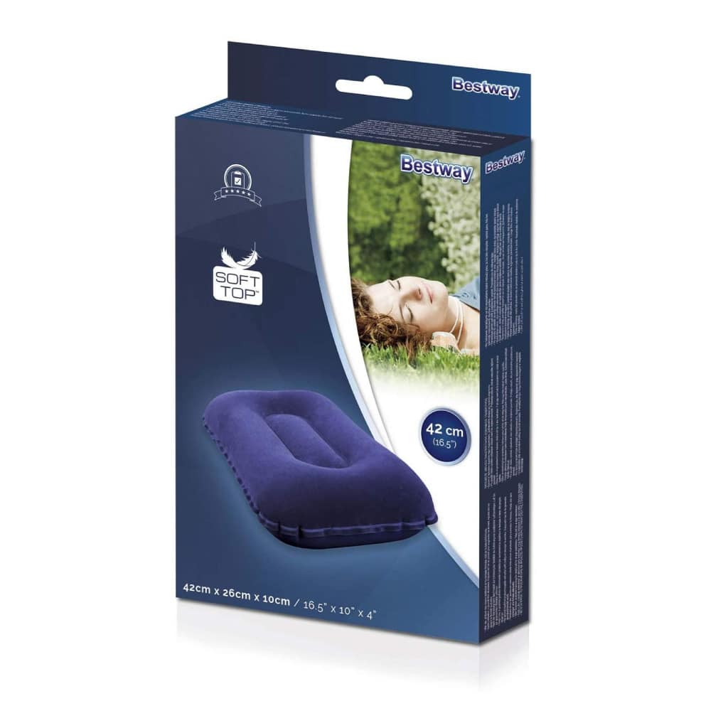 Oreiller Gonflable Confortable de Camping et Voyage Bestway 67121 — صورة 5