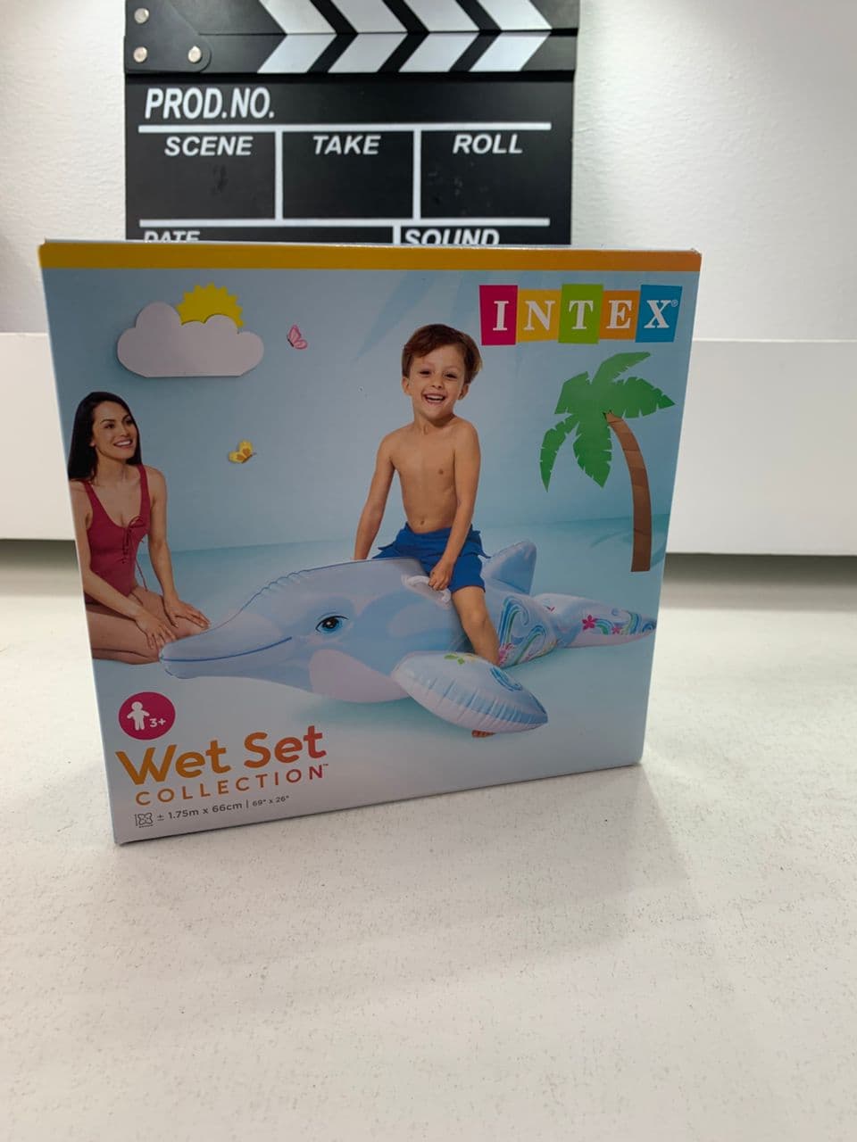Bouée Gonflable Dauphin pour enfants INTEX 58535NP – عوامة أطفال — صورة حقيقية 5