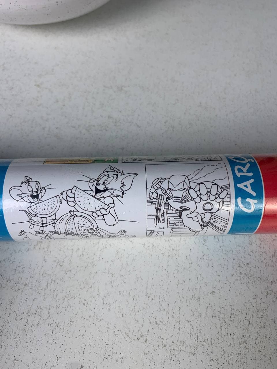 ورق تلوين للأطفال | Rouleau Papier 500x30 | لفافة كبيرة — صورة حقيقية 8