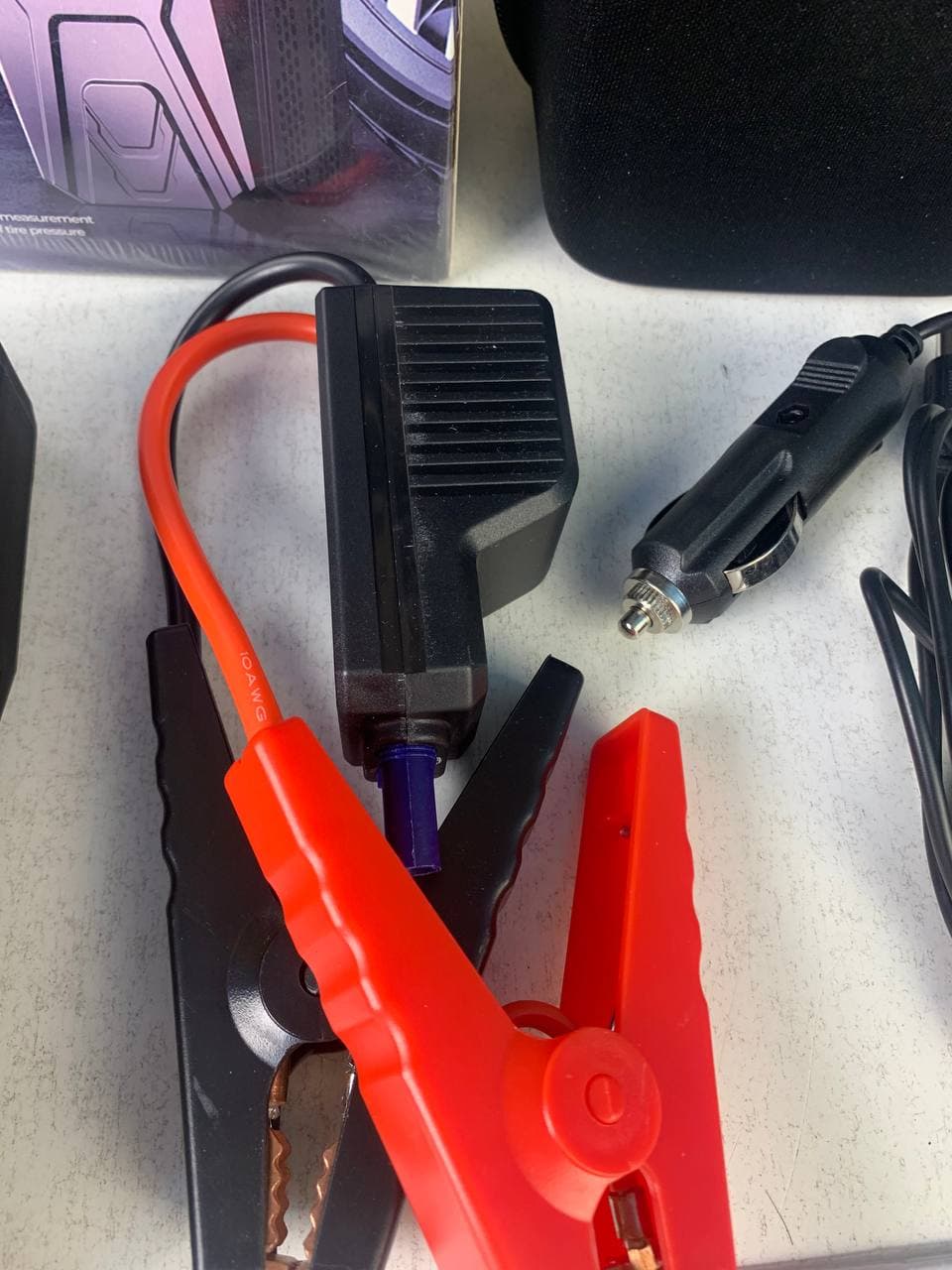 مضخة إطارات لاسلكية | Compresseur d'Air Portable | 4500mAh 150PSI — صورة حقيقية 14