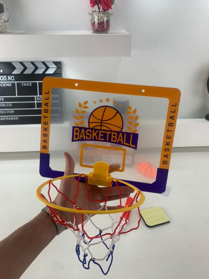 Mini Jeu de Basket-Ball à Domicile Pour Enfants – لعبة كرة السلة للأطفال — صورة حقيقية 7