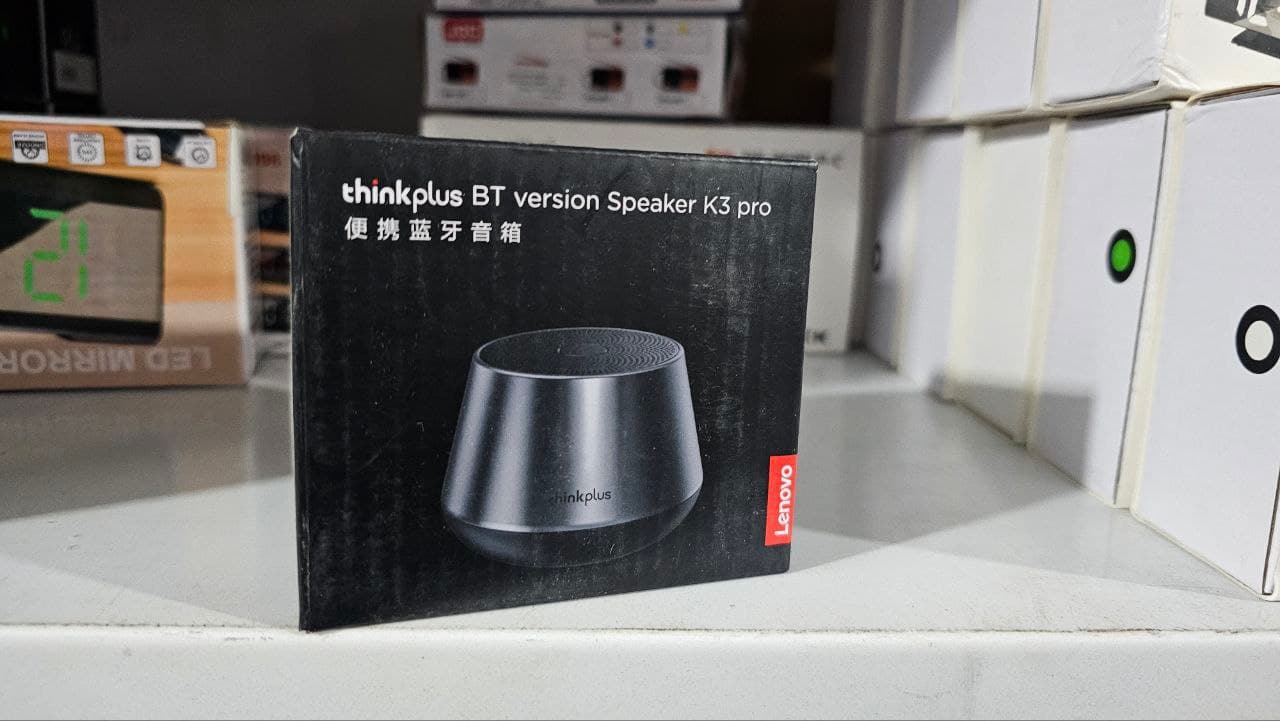 Lenovo K3 Pro -Mini haut-parleur sans fil BT 5.0, portable, son stéréo HiFi, caisson de basses avec microphone, lecteur de musique, extérieur, — صورة حقيقية 3