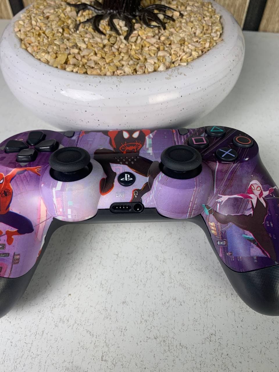 يد تحكم لاسلكية PS4 | SONY DualShock High Copy | Edition Spider — صورة حقيقية 4