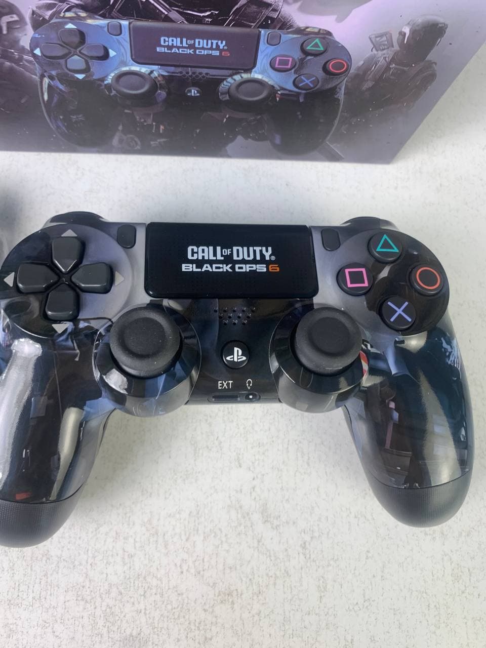 يد تحكم لاسلكية PS4 | SONY DualShock High Copy | Edition COD BO6 — صورة حقيقية 6