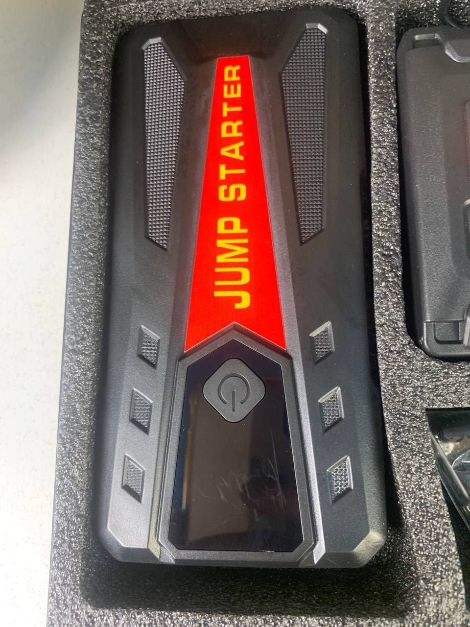 جهاز تشغيل السيارة | Jump Starter Compresseur 2-en-1 | منفاخ هواء متكامل — صورة حقيقية 9