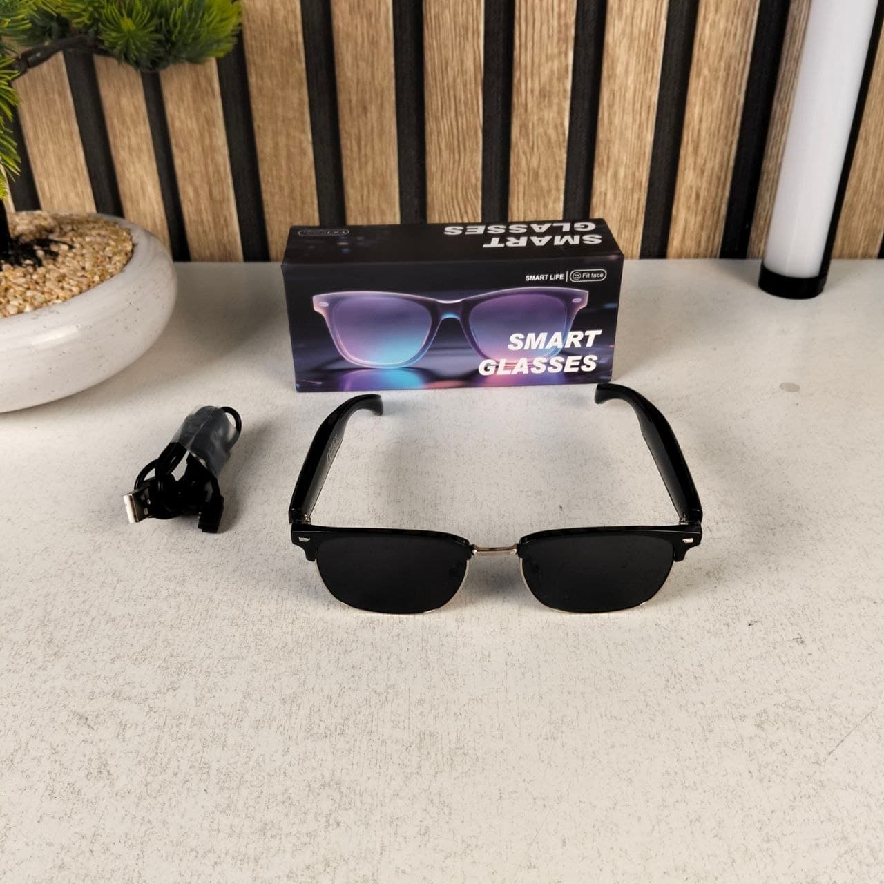 Lunettes Connectées F60 de Traduction IA et Audio Open-Ear Bluetooth 5.4 - نظارات المترجم الذكية بالذكاء الاصطناعي - Électronique - صورة حقيقية 13