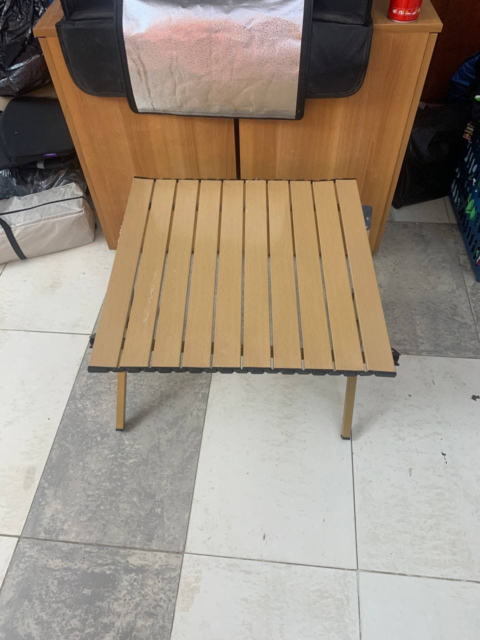 طاولة تخييم قابلة للطي | Table Pique-Nique Aluminium | للنزهات | 60cm — صورة حقيقية 11