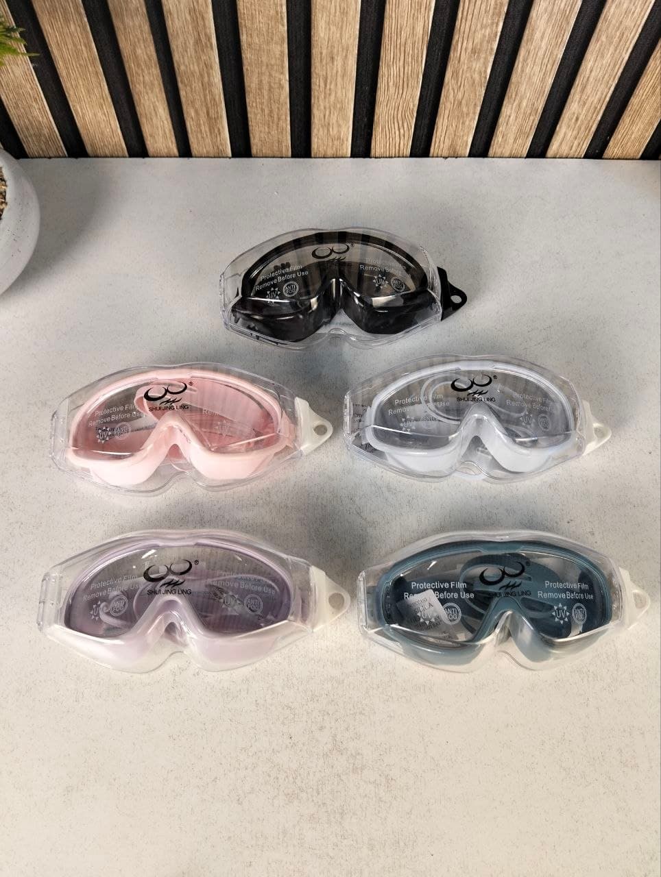 Lunettes de Natation Anti-Buée et Protection UV400 - نظارات سباحة احترافية مضادة للضباب والأشعة فوق البنفسجية برؤية 180درجة - Vacance & Loisir - صورة حقيقية 13
