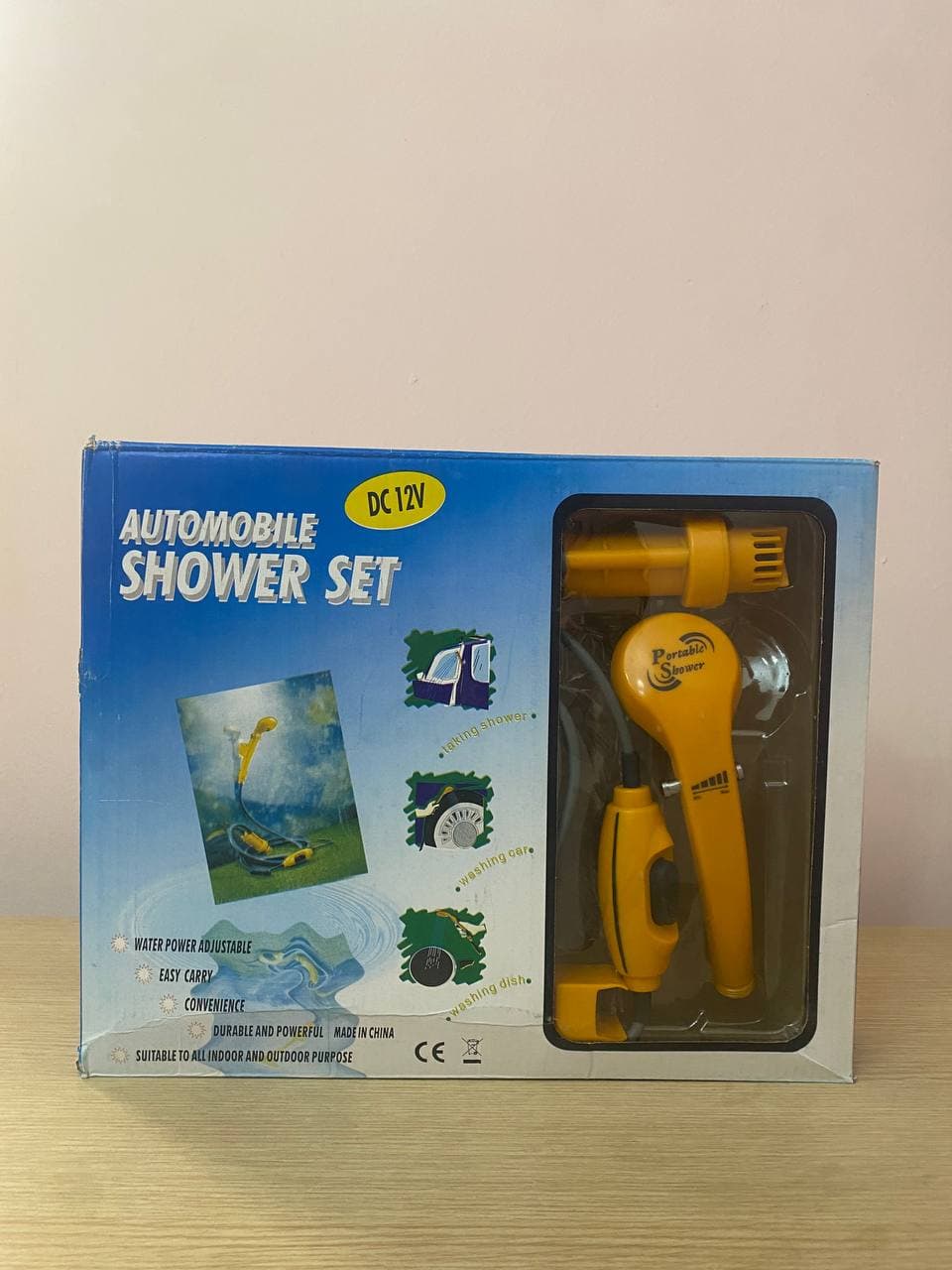 Douche extérieure Portable Camping et Plages DC 12V — صورة حقيقية 9