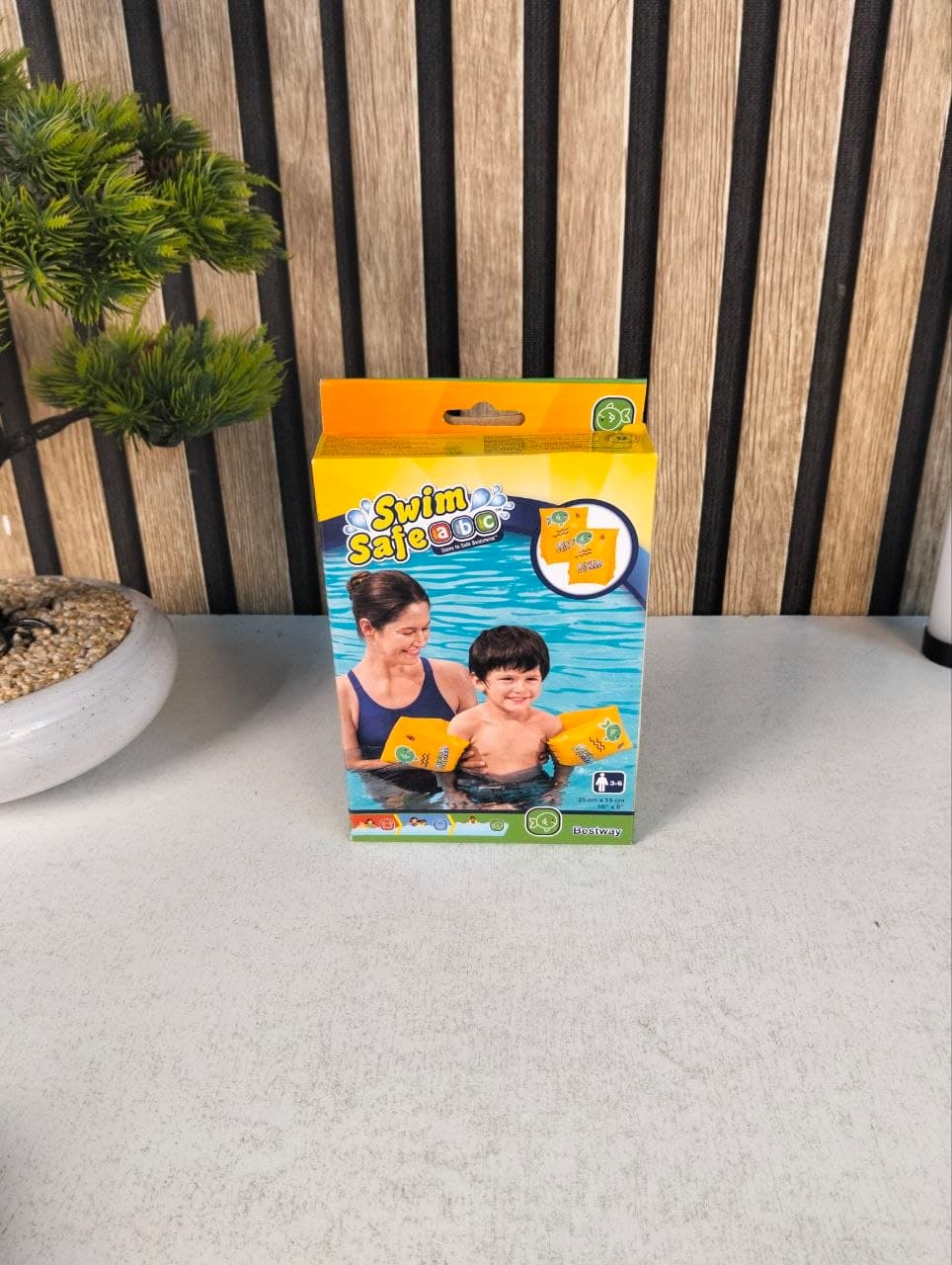 Brassards Gonflables Bestway 32033 Swim Safe Étape C Double Chambre à Air - أكمام السباحة المنفوخة للأطفال من بيستواي - Vacance & Loisir - صورة حقيقية 6