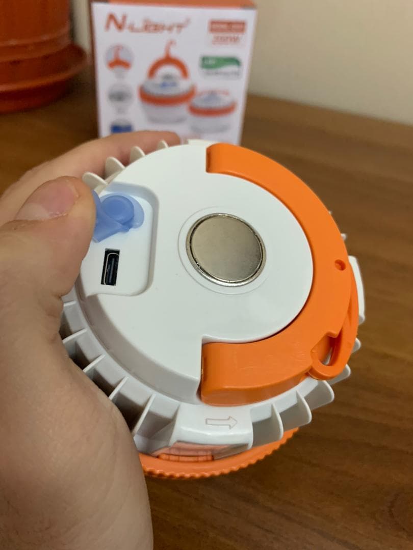 Lampe à Ampoule LED pour Camping 200W — صورة حقيقية 11