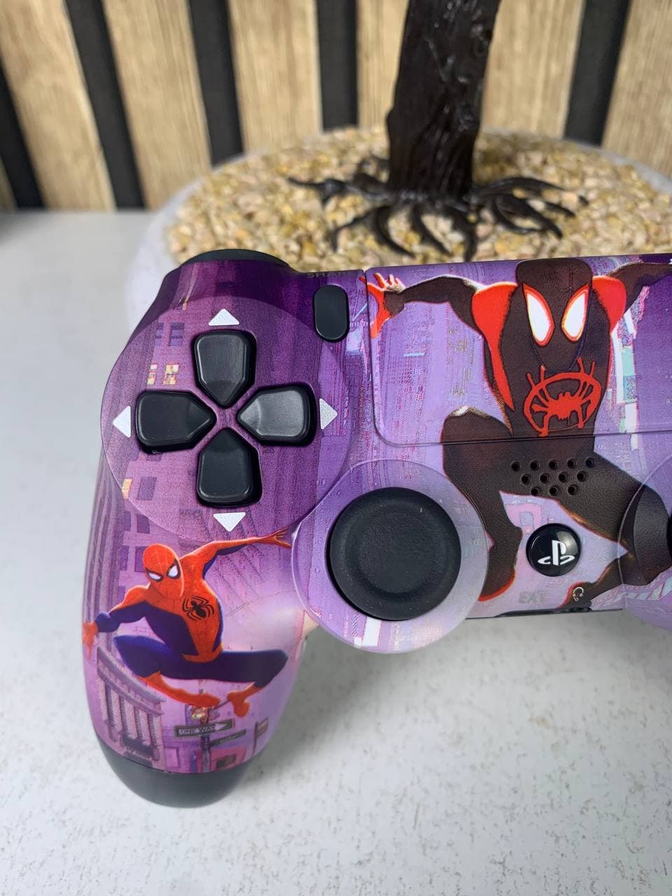 يد تحكم لاسلكية PS4 | SONY DualShock High Copy | Edition Spider — صورة حقيقية 5